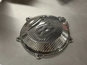 Защита крышки сцепления карбон HUSQVARNA FC/FS 450/ 14-15, FE 450/501 14-16
